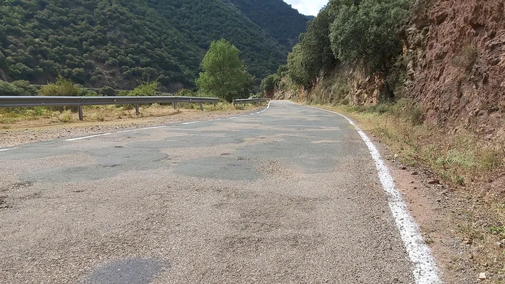 Carreteras llenas de parches