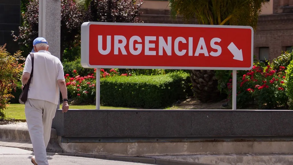 Entrada de Urgencias de un hospital