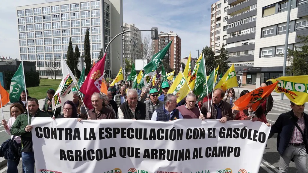 Manifestacion de agricultores