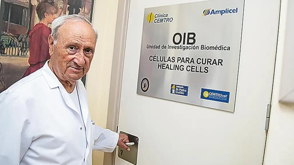 Pedro Guillén en la Clínica Cemtro de Madrid