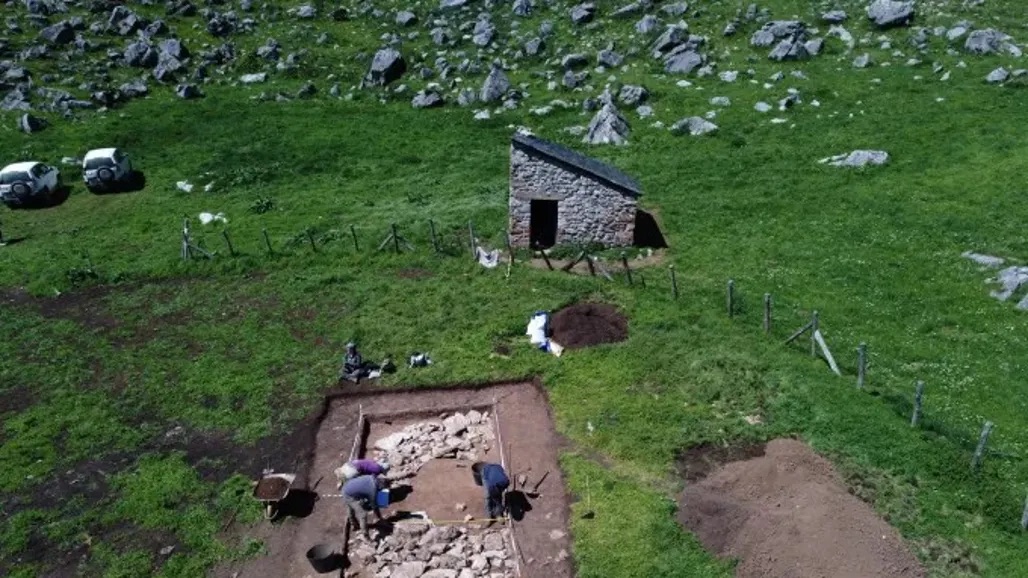 Restos del pastoreo del Neolítico en la majada de Las Verdes en León