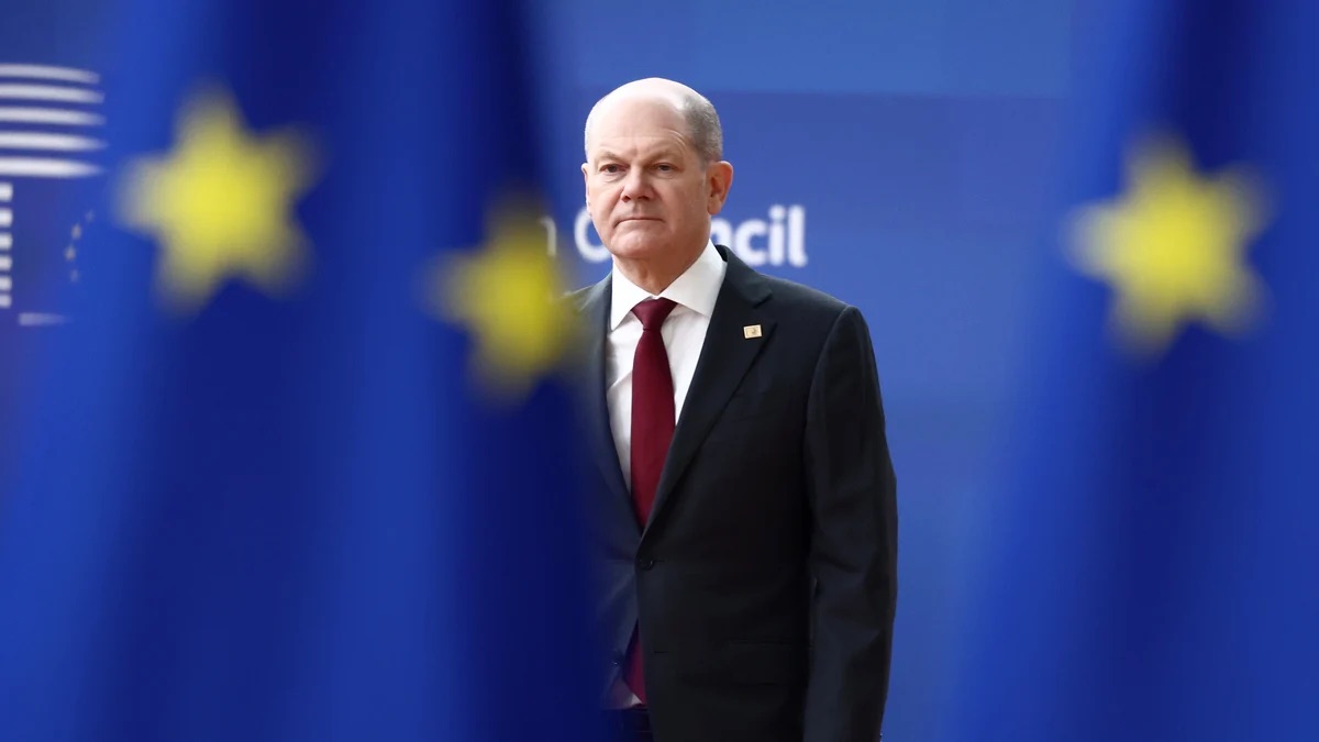 El canciller alemán Olaf Scholz